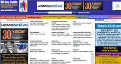 Desktop Screenshot of gayguide.co.uk