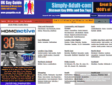 Tablet Screenshot of gayguide.co.uk