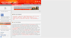 Desktop Screenshot of budapest.gayguide.net